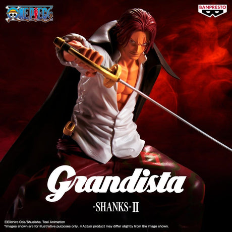 Banpresto One Piece Grandista Shanks II Figur