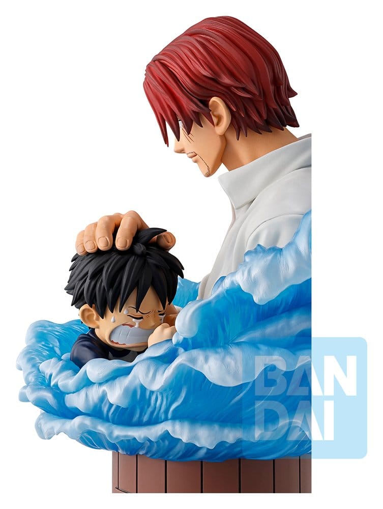Banpresto One Piece Ichibansho Shanks Luffy Red Hair Pirates Figur
