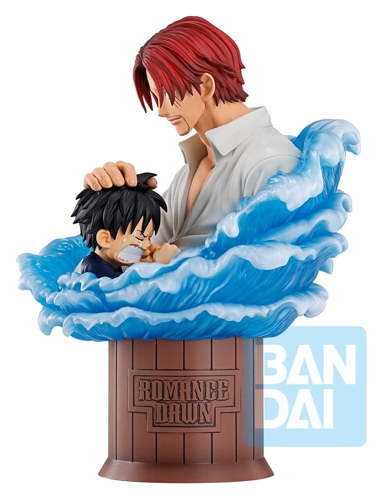 Banpresto One Piece Ichibansho Shanks Luffy Red Hair Pirates Figur