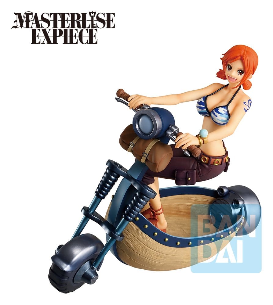 Banpresto One Piece Nami Playing Love Song in the Sky Ichibansho Masterlise Expiece Statue