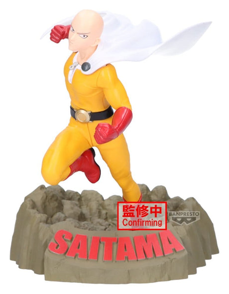 Banpresto One Punch Man Saitama Crash Base Ver. Figur