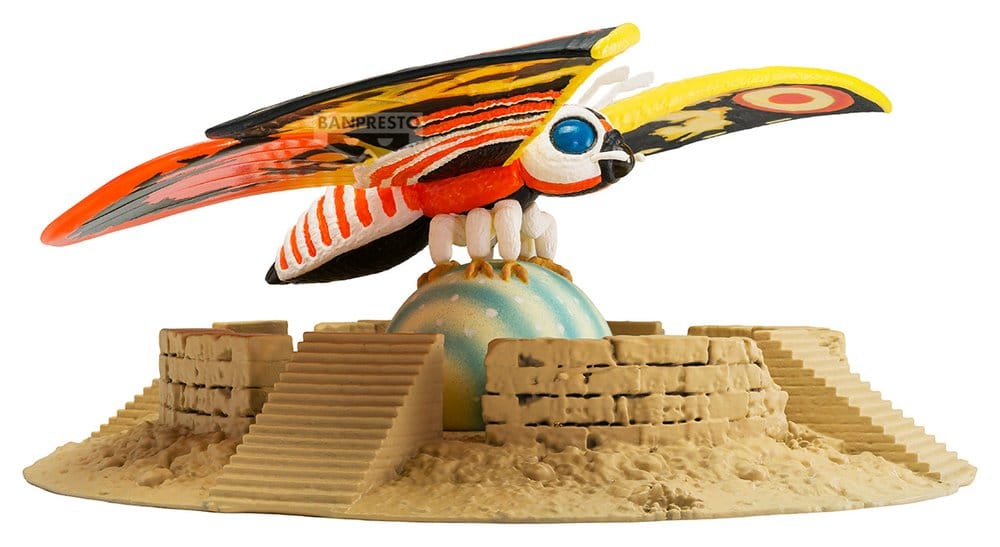 Banpresto Rebirth of Mothra Toho Monster Series Mothra Art Vignette Statue