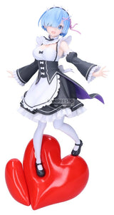Banpresto ReZero Rem (Poppin' Heart) ESPRESTO Figur