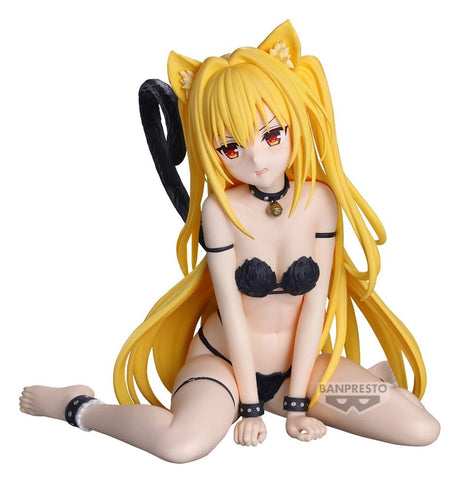 Banpresto To Love Ru Darkness Konjiki no Yami Sitting Version Nyarls Collection Figur