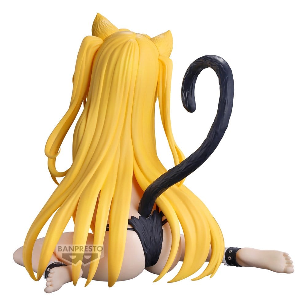 Banpresto To Love Ru Darkness Konjiki no Yami Sitting Version Nyarls Collection Figur