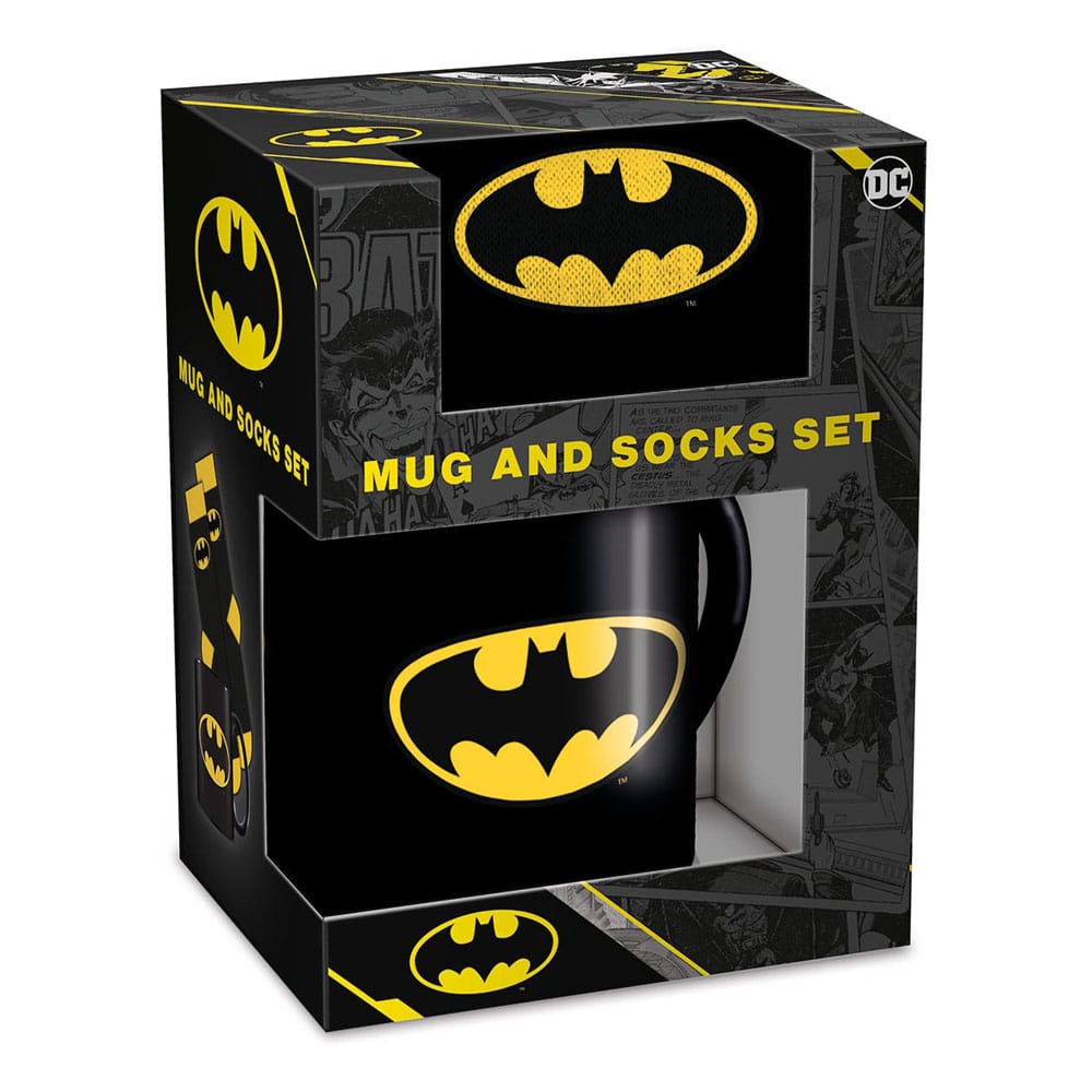 Batman - DC Comics Set Tasse und Socken