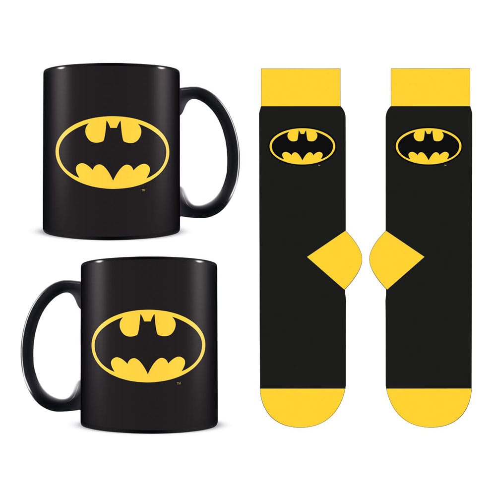 Batman - DC Comics Set Tasse und Socken