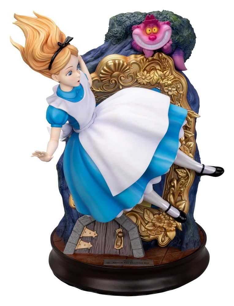 Beast Kingdom Toys Alice im Wunderland Alice & The Cheshire Cat Master Craft Statue