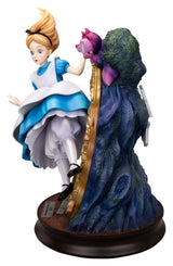 Beast Kingdom Toys Alice im Wunderland Alice & The Cheshire Cat Master Craft Statue