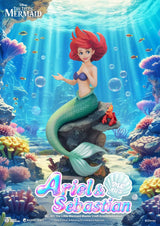 Beast Kingdom Toys Arielle die Meerjungfrau Arielle & Sebastian Master Craft Statue