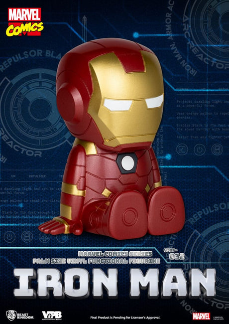 Beast Kingdom Toys Classic Marvel Comics Iron-man Piggy Vinyl Spardose
