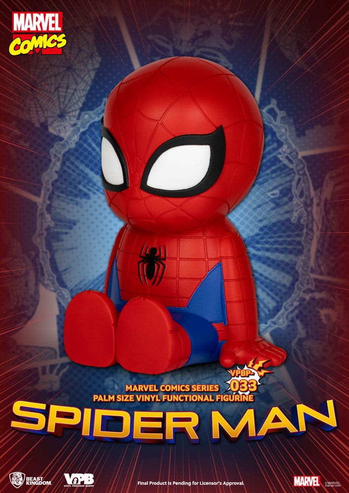 Beast Kingdom Toys Classic Marvel Comics Spiderman Vinyl Piggy Spardose