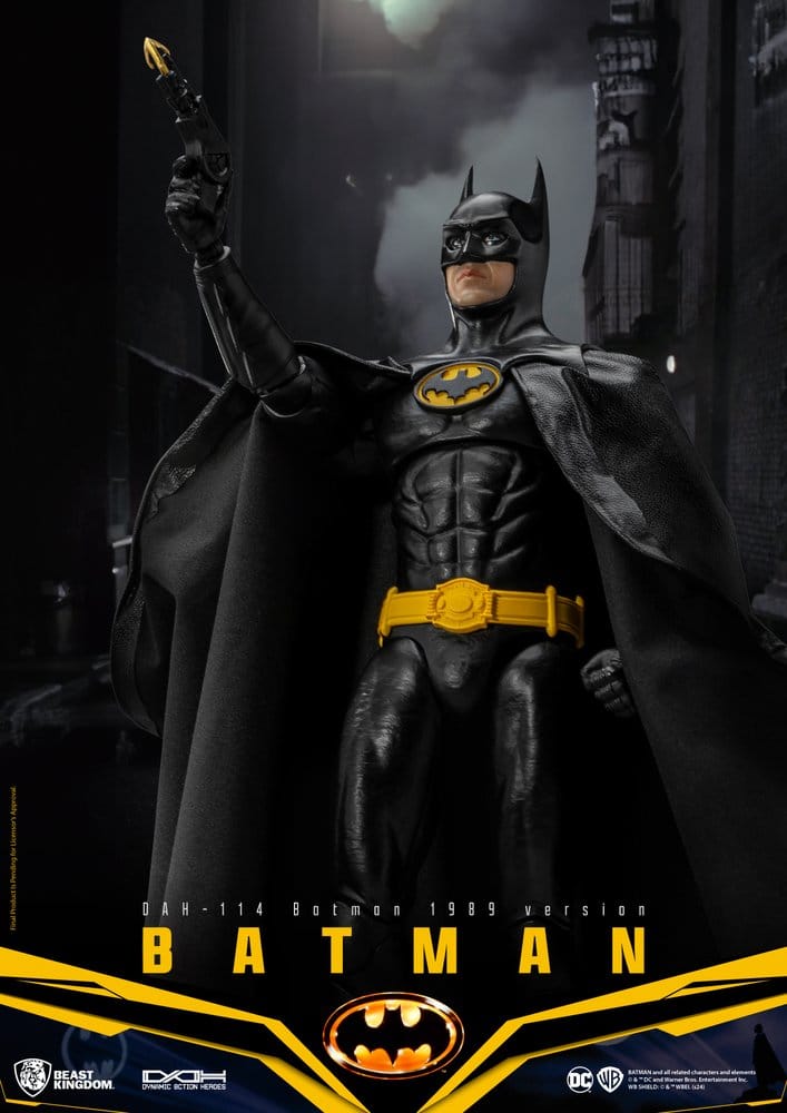 Beast Kingdom Toys DC Comics Batman 1989 Standard Version Dynamic 8ction Heroes Actionfigur