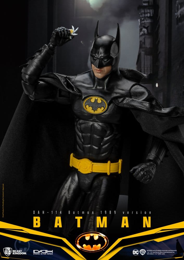 Beast Kingdom Toys DC Comics Batman 1989 Standard Version Dynamic 8ction Heroes Actionfigur