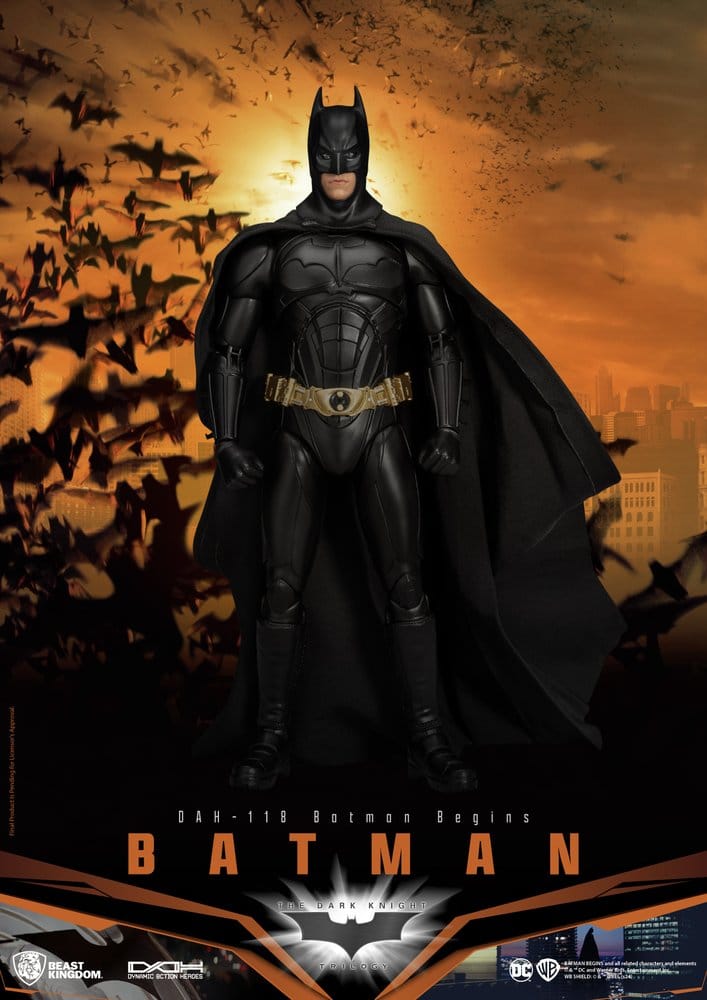 Beast Kingdom Toys DC Comics Batman (Batman Begins) Dynamic 8ction Heroes Actionfigur