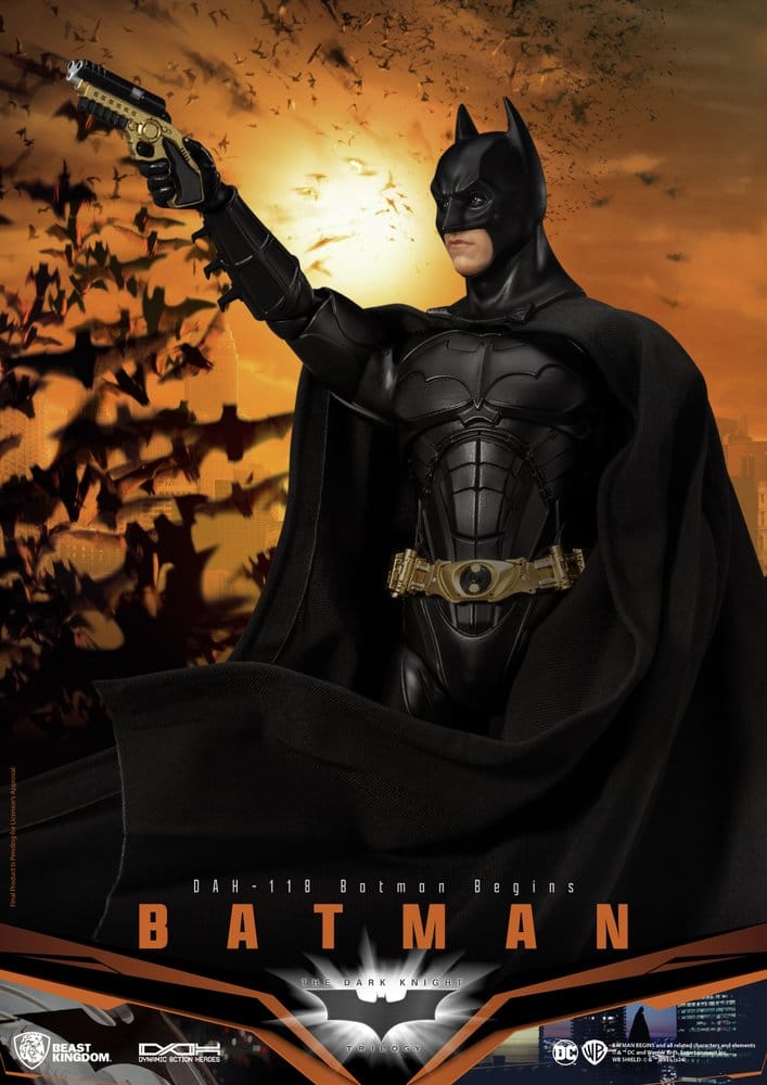 Beast Kingdom Toys DC Comics Batman (Batman Begins) Dynamic 8ction Heroes Actionfigur