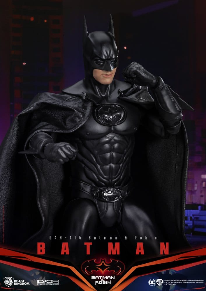 Beast Kingdom Toys DC Comics Batman (Batman & Robin) Dynamic 8ction Heroes Actionfigur