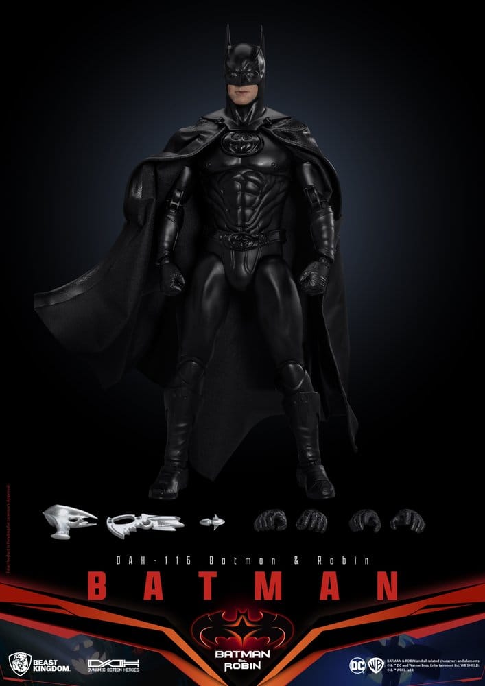 Beast Kingdom Toys DC Comics Batman (Batman & Robin) Dynamic 8ction Heroes Actionfigur