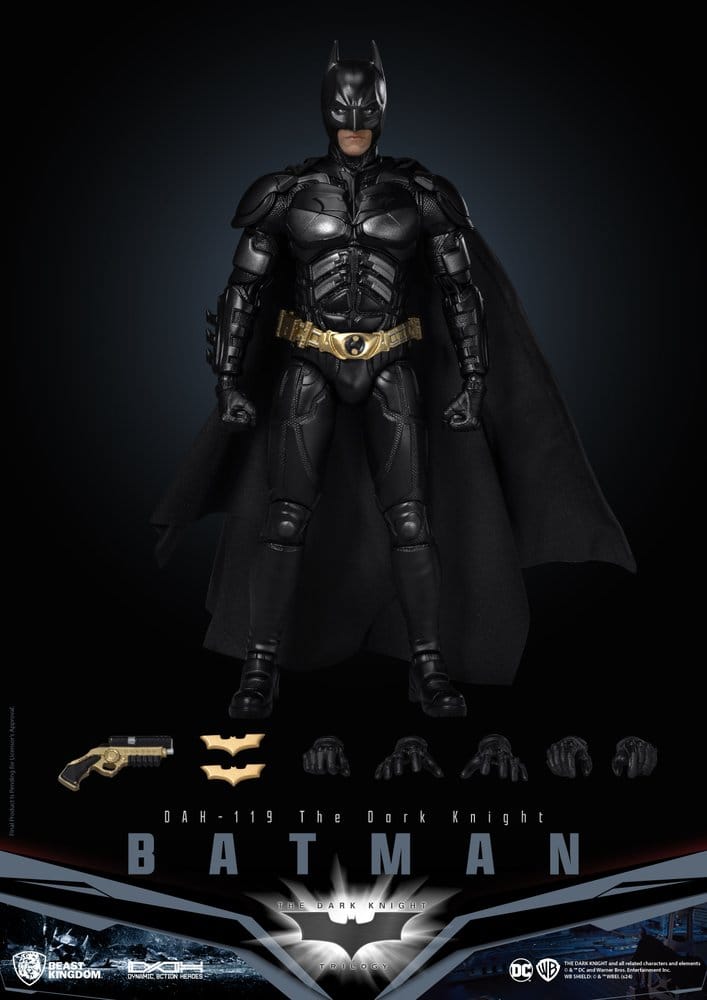 Beast Kingdom Toys DC Comics Batman (The Dark Knight) Dynamic 8ction Heroes Actionfigur