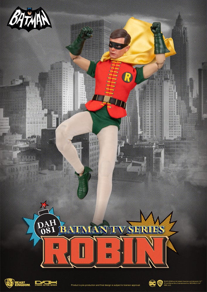 Beast Kingdom Toys DC Comics Dynamic 8ction Heroes Batman TV Series Robin 1/9 Actionfigur