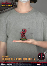 Beast Kingdom Toys Deadpool 3 Series Deadpool & Wolverine Mini Egg Attack Figuren Set