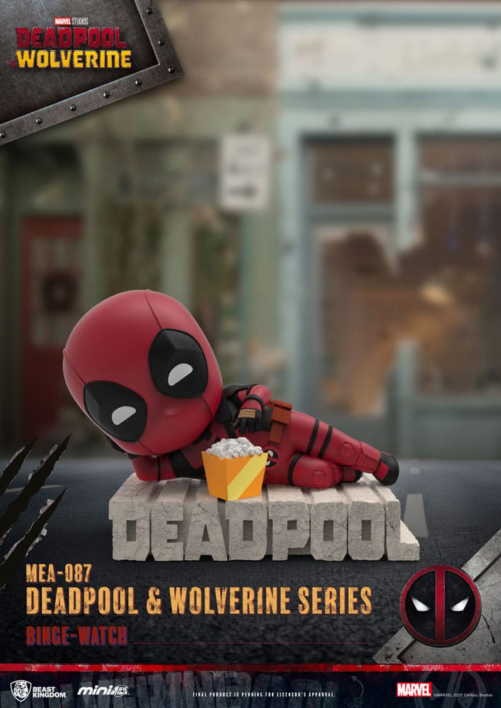 Beast Kingdom Toys Deadpool 3 Series Deadpool & Wolverine Mini Egg Attack Figuren Set