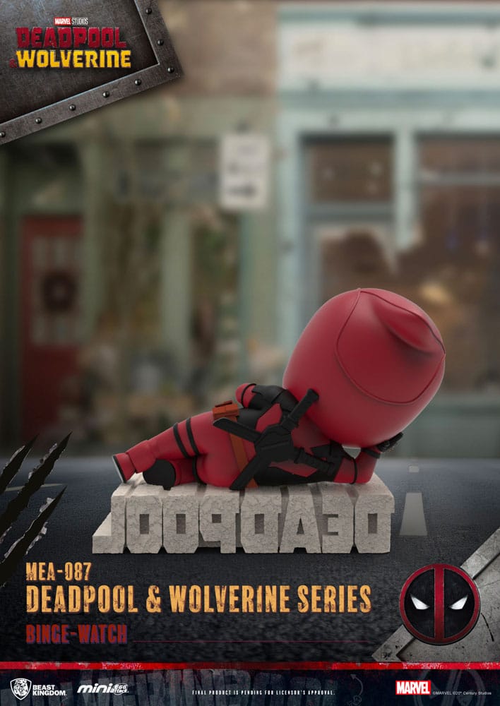 Beast Kingdom Toys Deadpool 3 Series Deadpool & Wolverine Mini Egg Attack Figuren Set