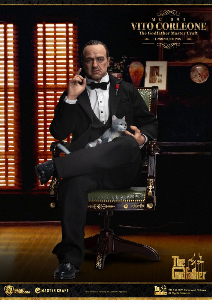 Beast Kingdom Toys Der Pate Vito Corleone Master Craft Statue