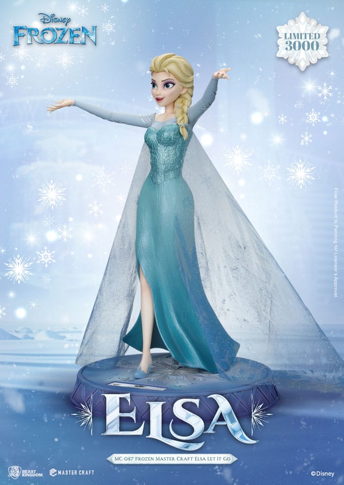 Beast Kingdom Toys Die Eiskönigin Völlig Unverfroren Elsa Let It Go Master Craft Statue