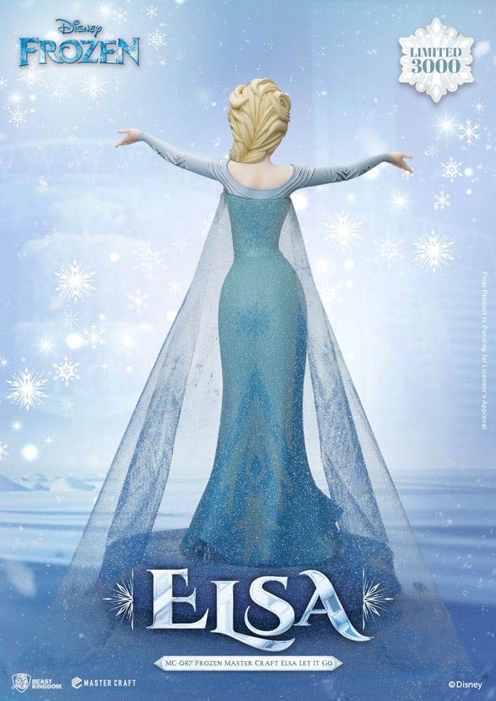 Beast Kingdom Toys Die Eiskönigin Völlig Unverfroren Elsa Let It Go Master Craft Statue