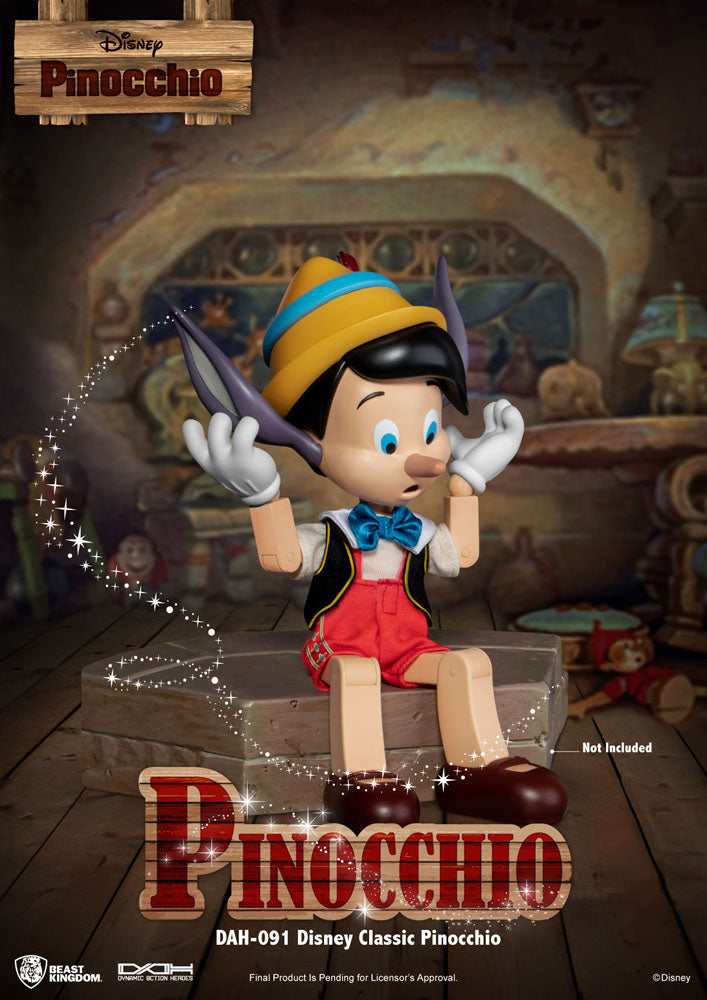 Beast Kingdom Toys Disney Classic Dynamic 8ction Heroes Pinocchio 1/9 Actionfigur
