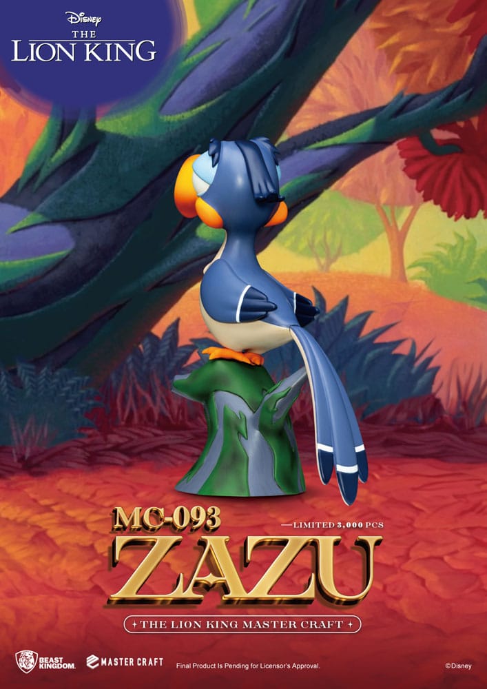 Beast Kingdom Toys Disney Master Craft Der König der Löwen Zazu Statue