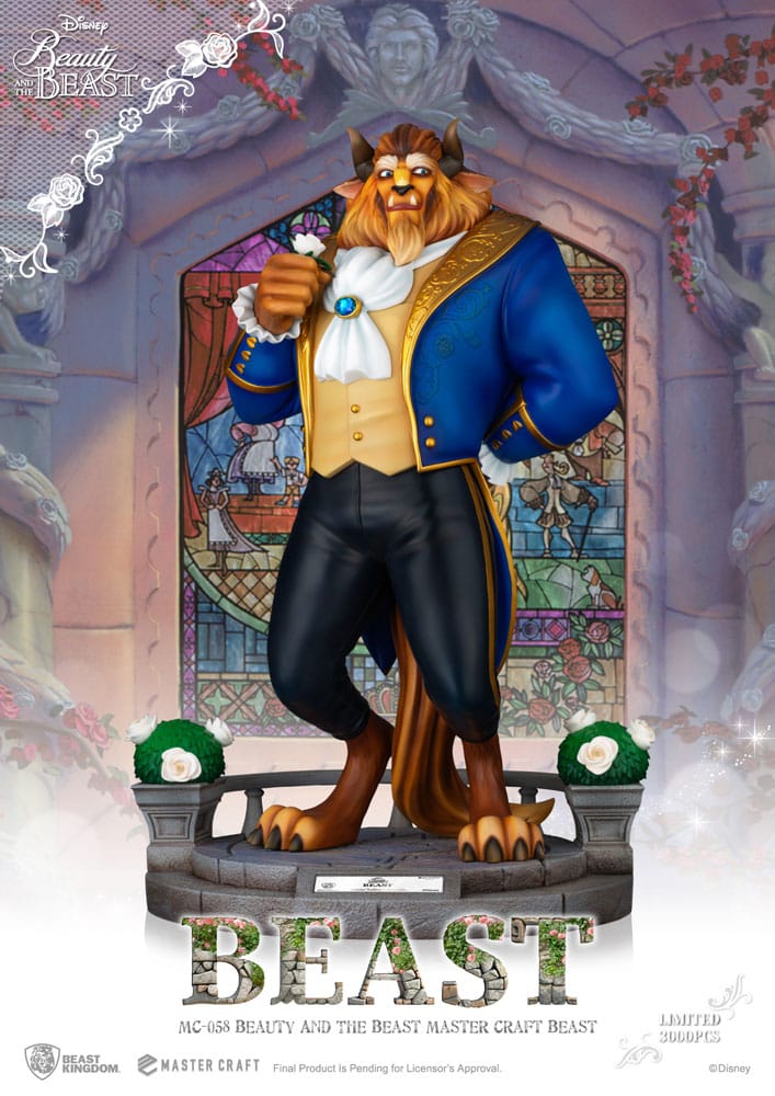 Beast Kingdom Toys Disney Master Craft Die Schöne und das Biest Beast Statue