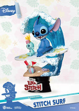 Beast Kingdom Toys Disney Summer Series Surfer Stitch D-Stage Diorama
