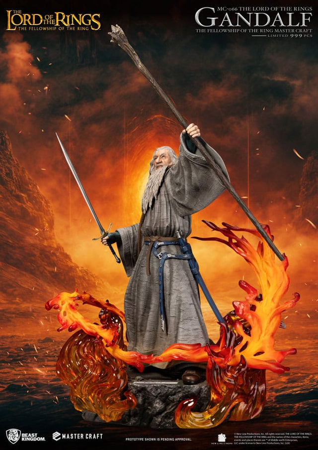 Beast Kingdom Toys Herr der Ringe Gandalf Master Craft Statue