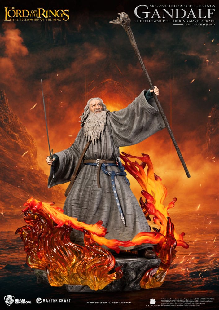 Beast Kingdom Toys Herr der Ringe Gandalf Master Craft Statue