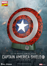 Beast Kingdom Toys Marvel Comics Captain America Schild Life Size Statue