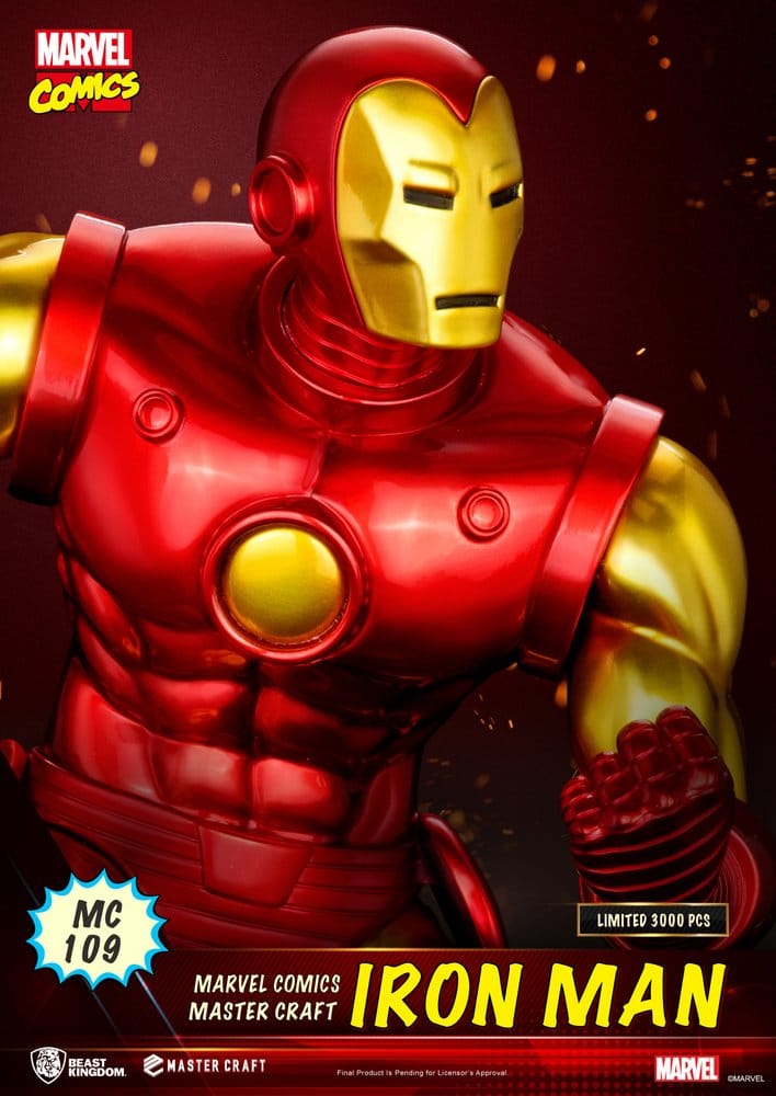 Beast Kingdom Toys Marvel Comics Iron Man Master Craft Statue