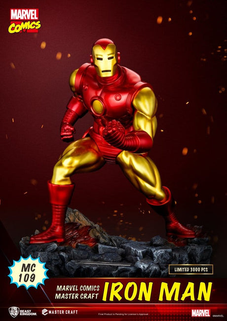 Beast Kingdom Toys Marvel Comics Iron Man Master Craft Statue