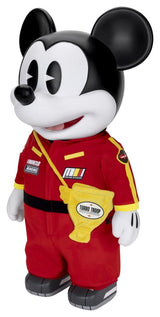 Beast Kingdom Toys Mickey And Friends Race Car Micky SYAKING-BANG!! Functional Vinyl Spardose Figurine
