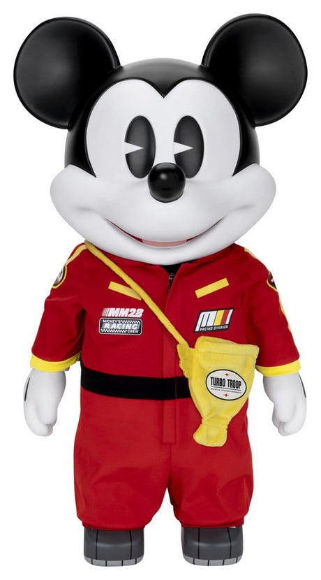Beast Kingdom Toys Mickey And Friends Race Car Micky SYAKING-BANG!! Functional Vinyl Spardose Figurine