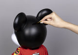 Beast Kingdom Toys Mickey And Friends Race Car Micky SYAKING-BANG!! Functional Vinyl Spardose Figurine