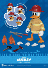 Beast Kingdom Toys Mickey & Friends Donald Duck Fireman Ver. Dynamic 8ction Heroes 1/9 Actionfigur
