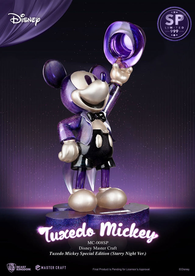 Beast Kingdom Toys Micky Maus Tuxedo Mickey Special Edition Starry Night Ver. Master Craft 1/4 Statue