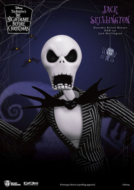 Beast Kingdom Toys Nightmare before Christmas 8ction Heroes Actionfigur 1/9 Jack 21 cm