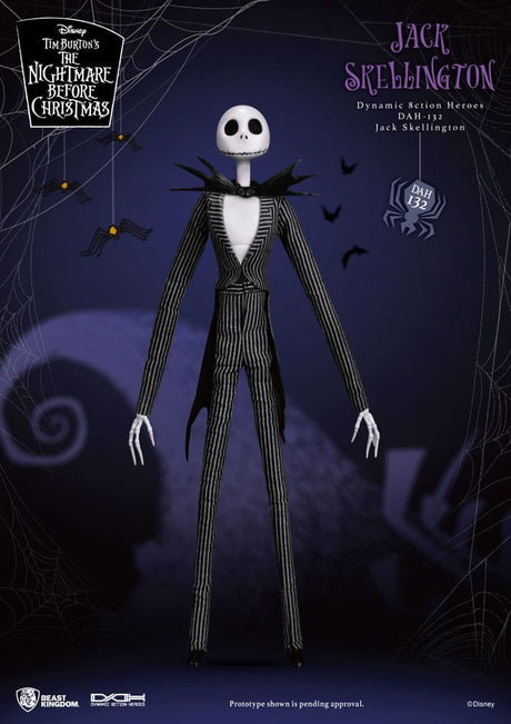 Beast Kingdom Toys Nightmare before Christmas 8ction Heroes Actionfigur 1/9 Jack 21 cm