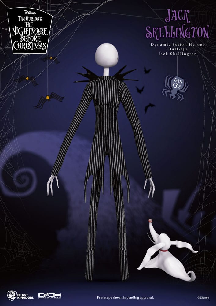 Beast Kingdom Toys Nightmare before Christmas 8ction Heroes Actionfigur 1/9 Jack 21 cm