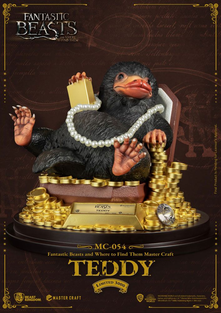 Beast Kingdom Toys Phantastische Tierwesen Teddy Master Craft Statue