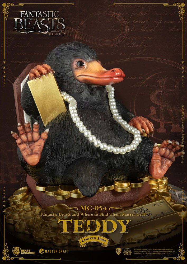 Beast Kingdom Toys Phantastische Tierwesen Teddy Master Craft Statue