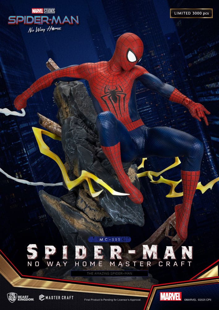 Beast Kingdom Toys Spider-Man No Way Home The Amazing Spider-Man Master Craft Statue